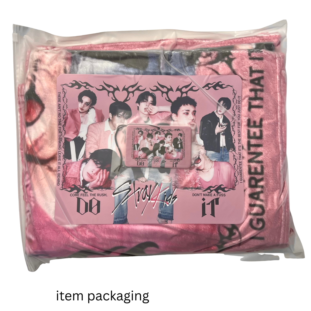 DO It Stray Kids 50”x60” Soft Throw Blanket -PREORDER