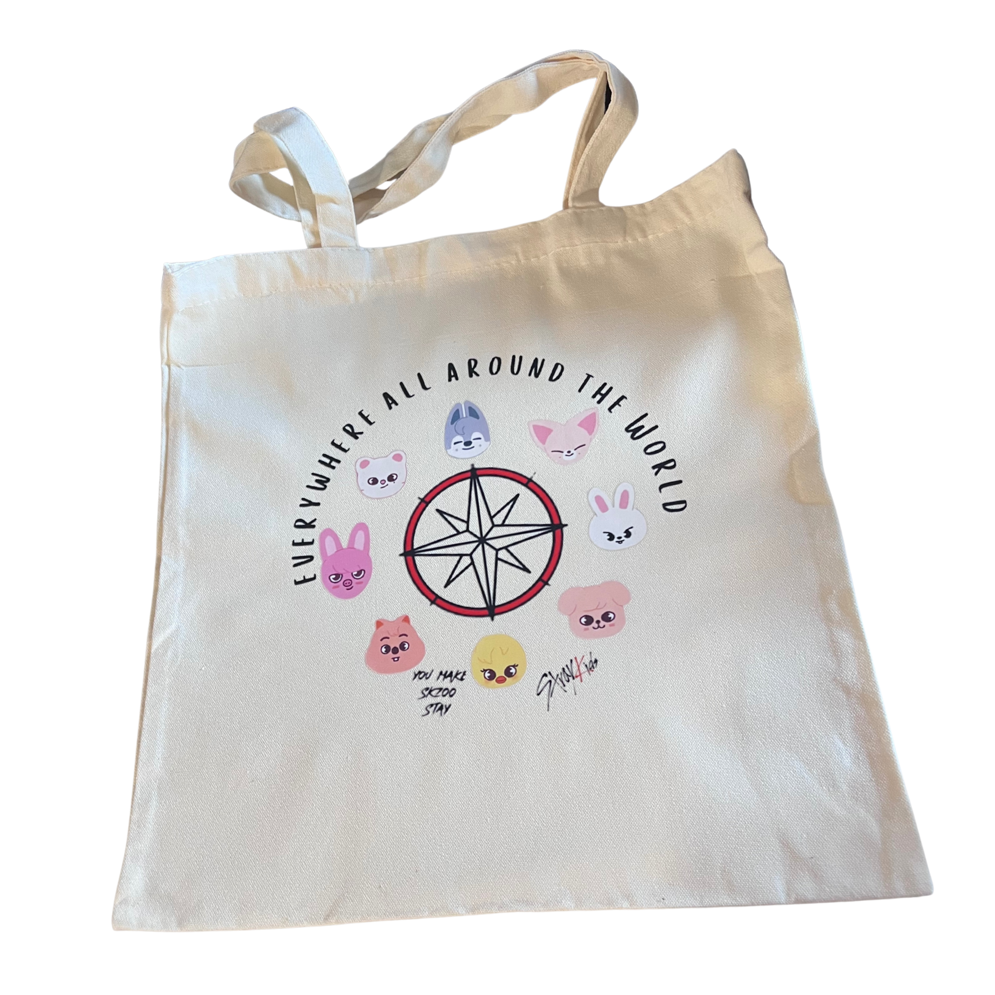 SKZ Inspired Canvas Tote Bags
