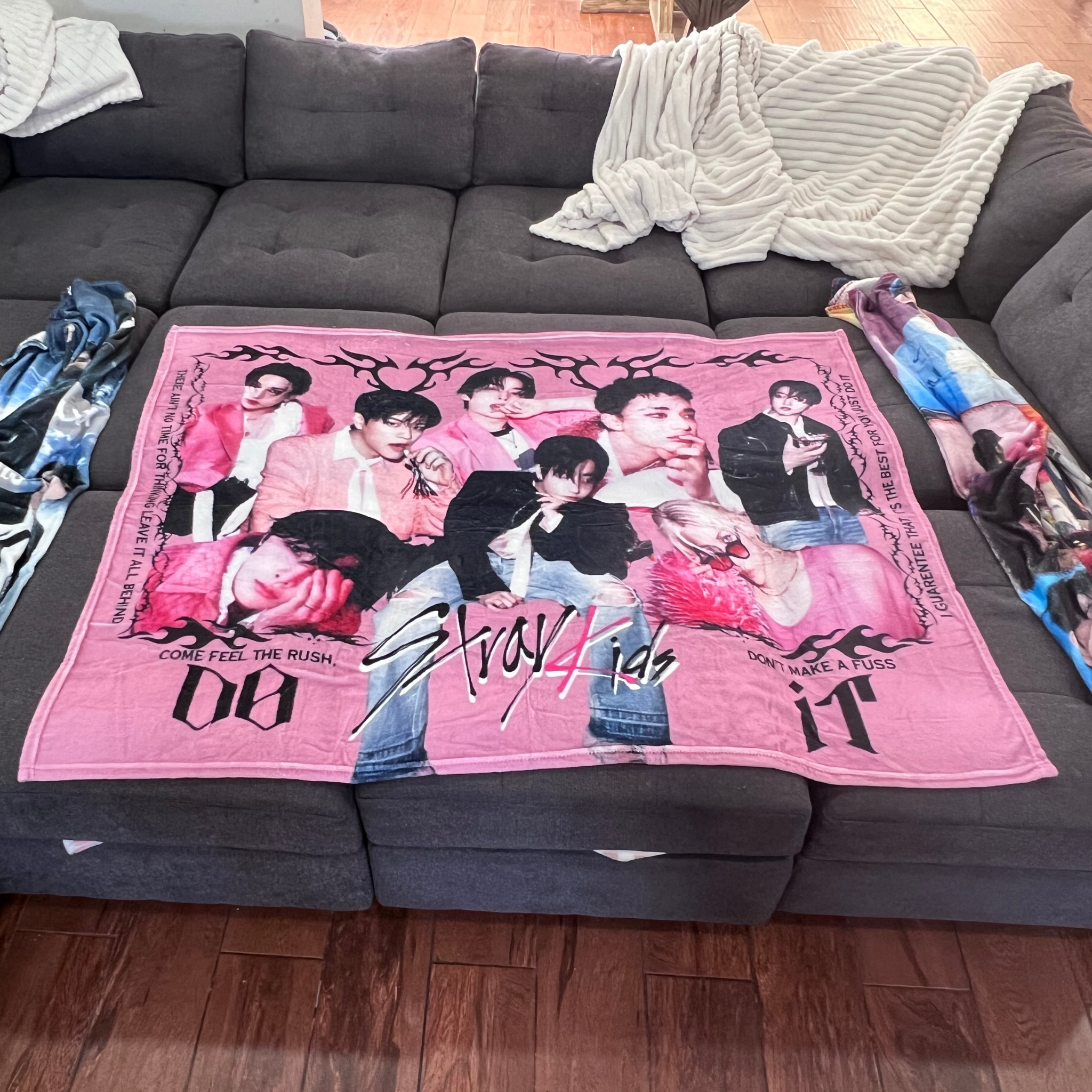 DO It Stray Kids 50”x60” Soft Throw Blanket -PREORDER