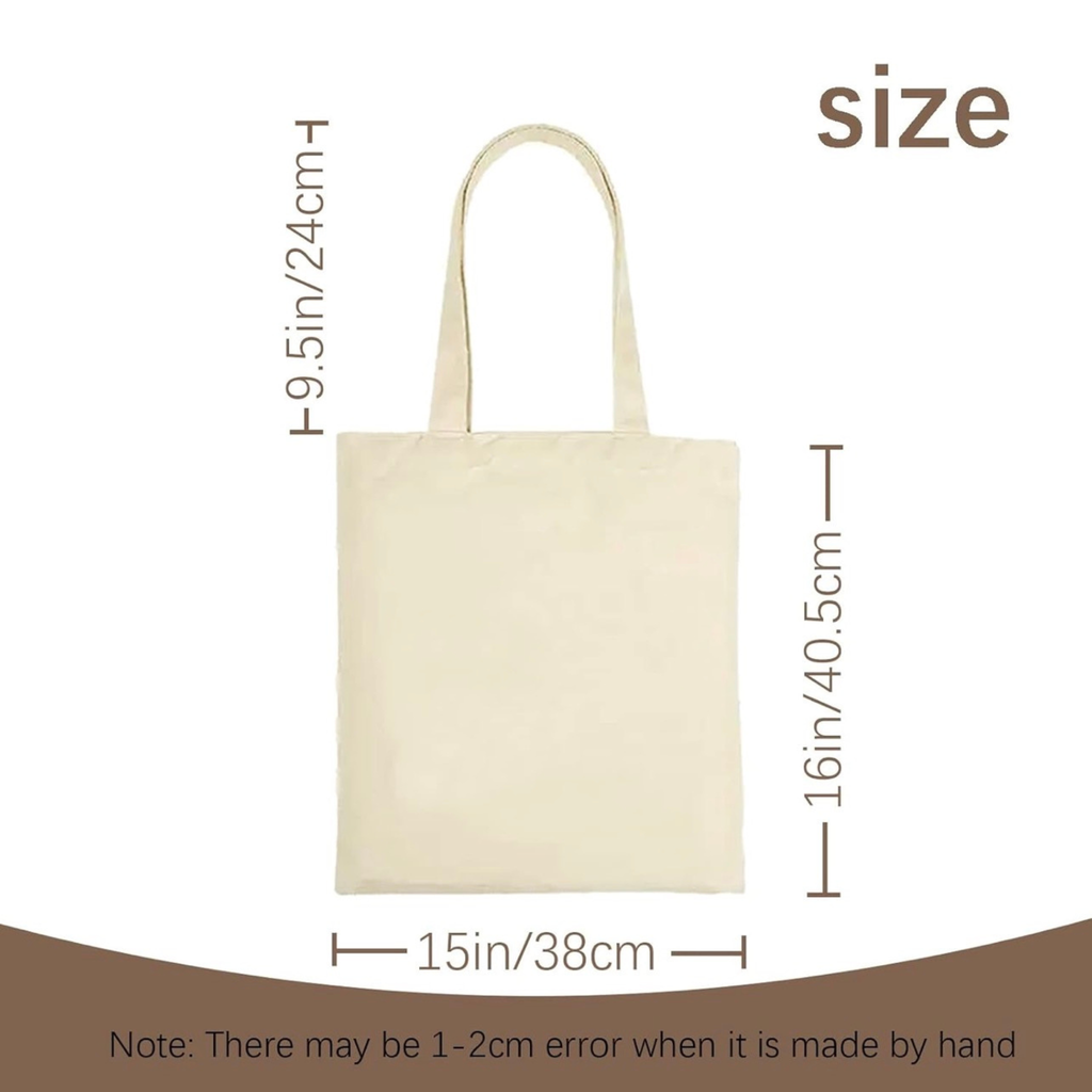 BTS Inspired Canvas Tote Bags