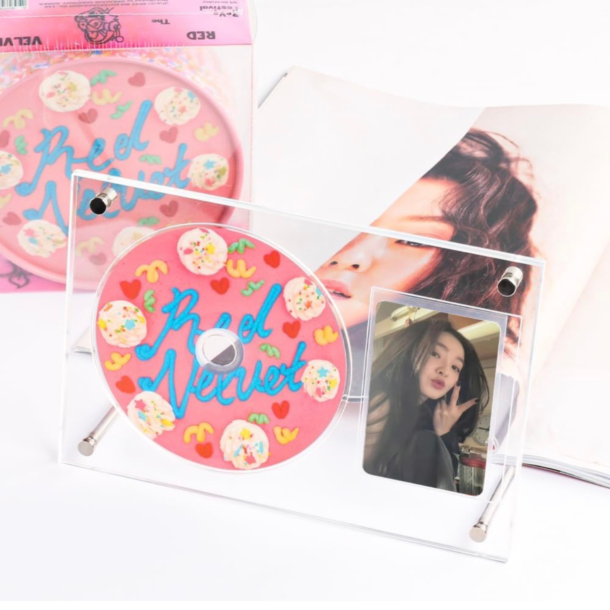 CD and Photocard Acrylic Display Stand