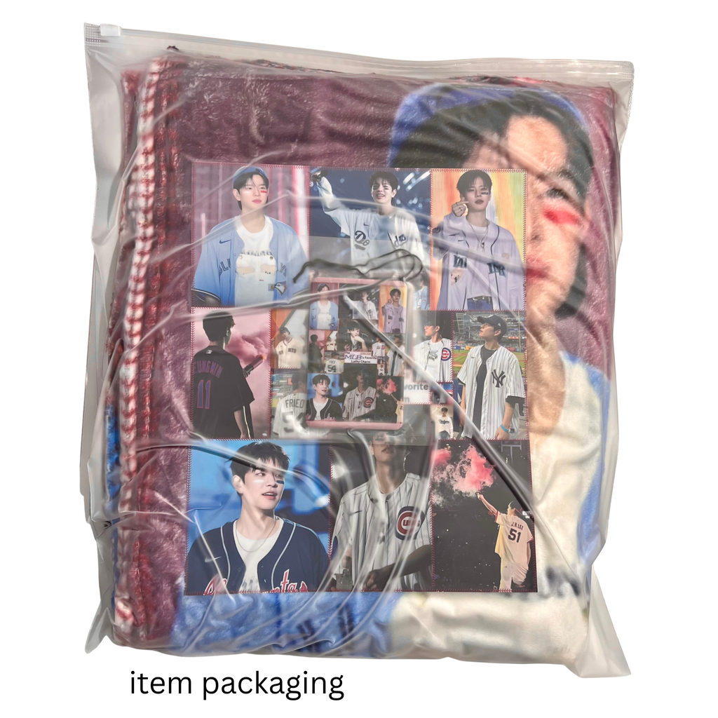 Seungmin Jersey Tour 50”x60” Soft Throw Blanket -PREORDER