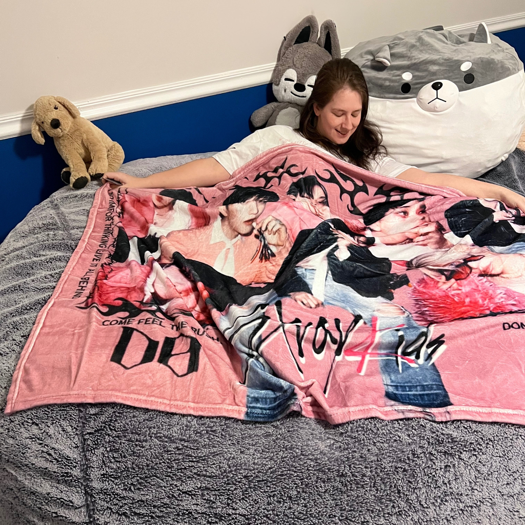 DO It Stray Kids 50”x60” Soft Throw Blanket -PREORDER