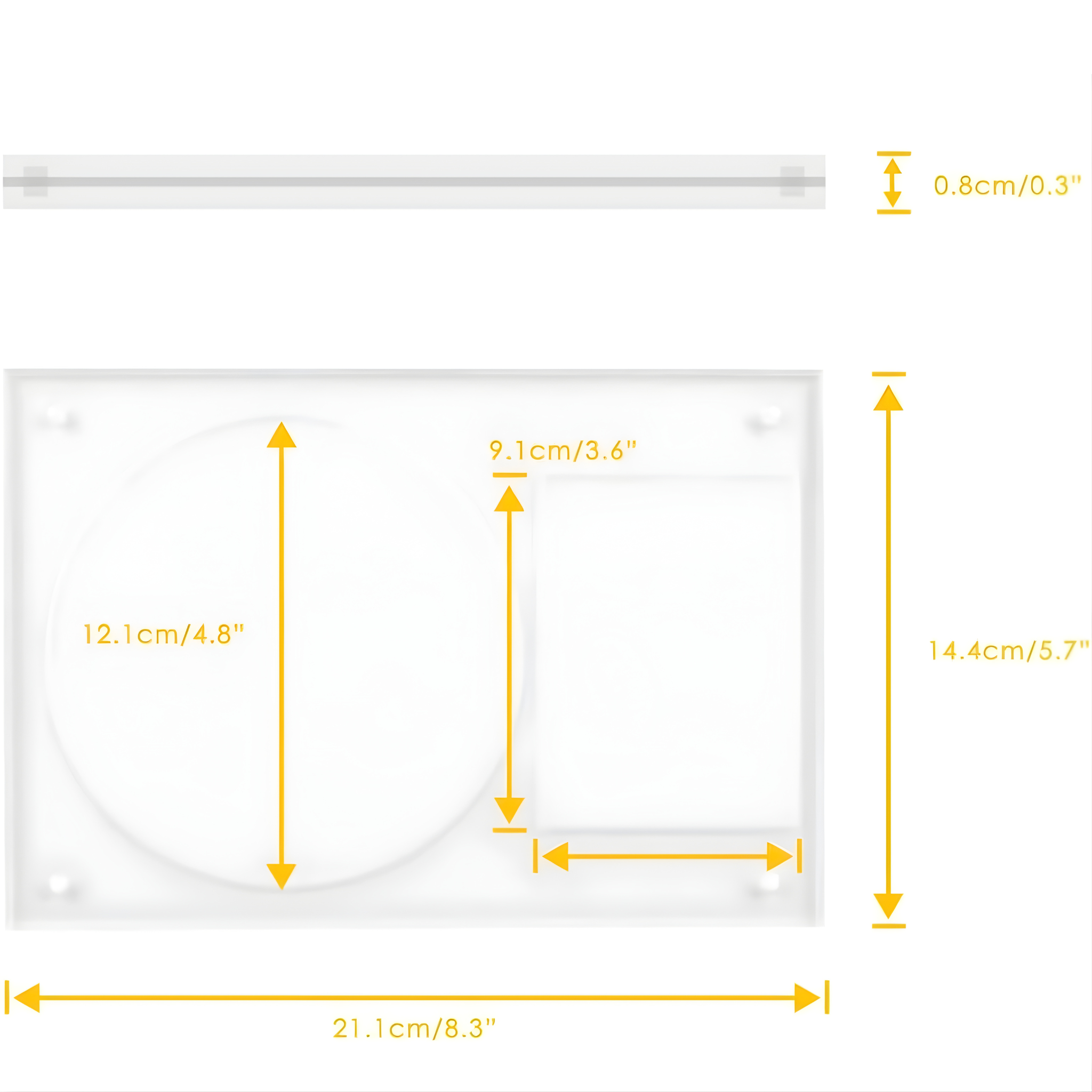 CD and Photocard Acrylic Display Stand