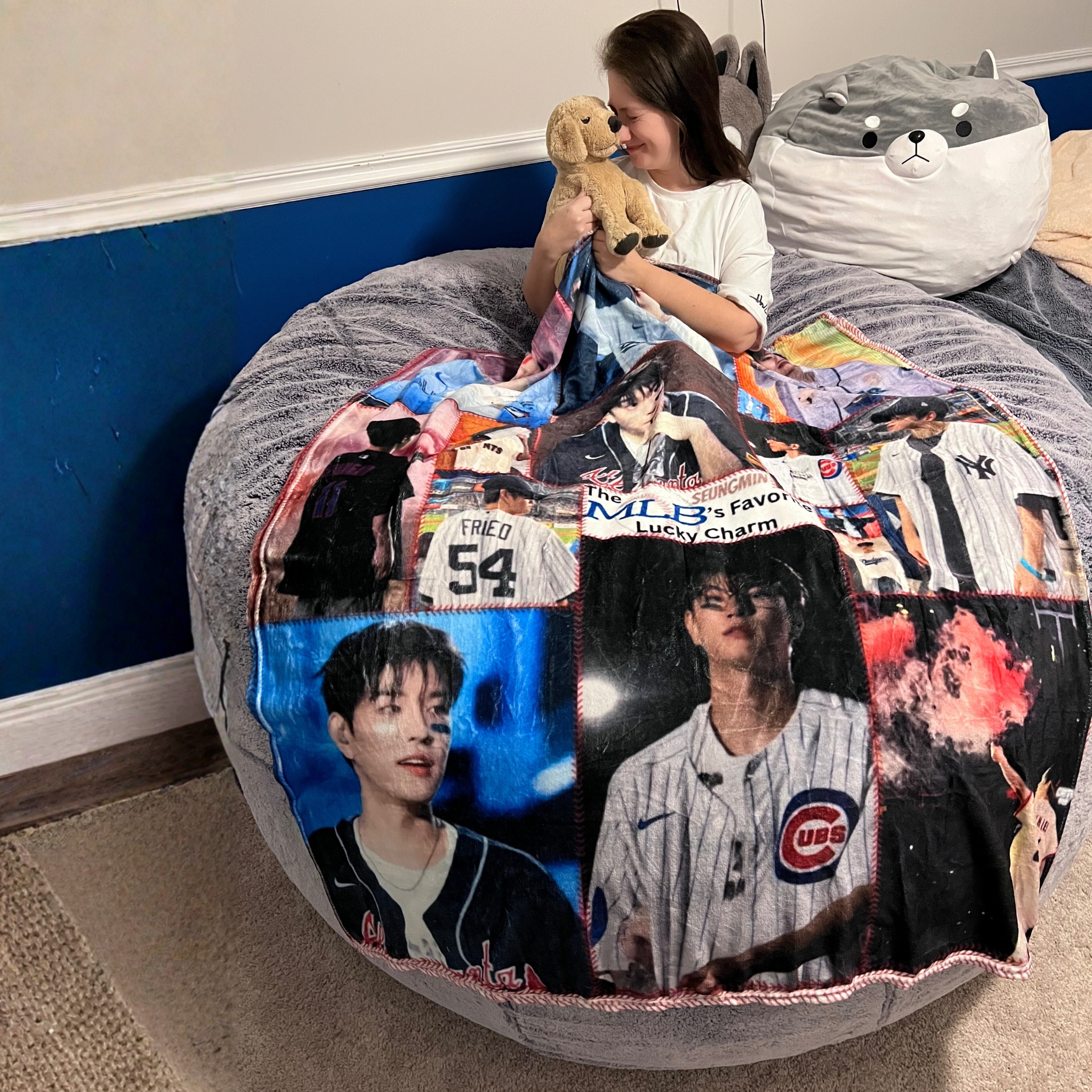 Seungmin Jersey Tour 50”x60” Soft Throw Blanket -PREORDER