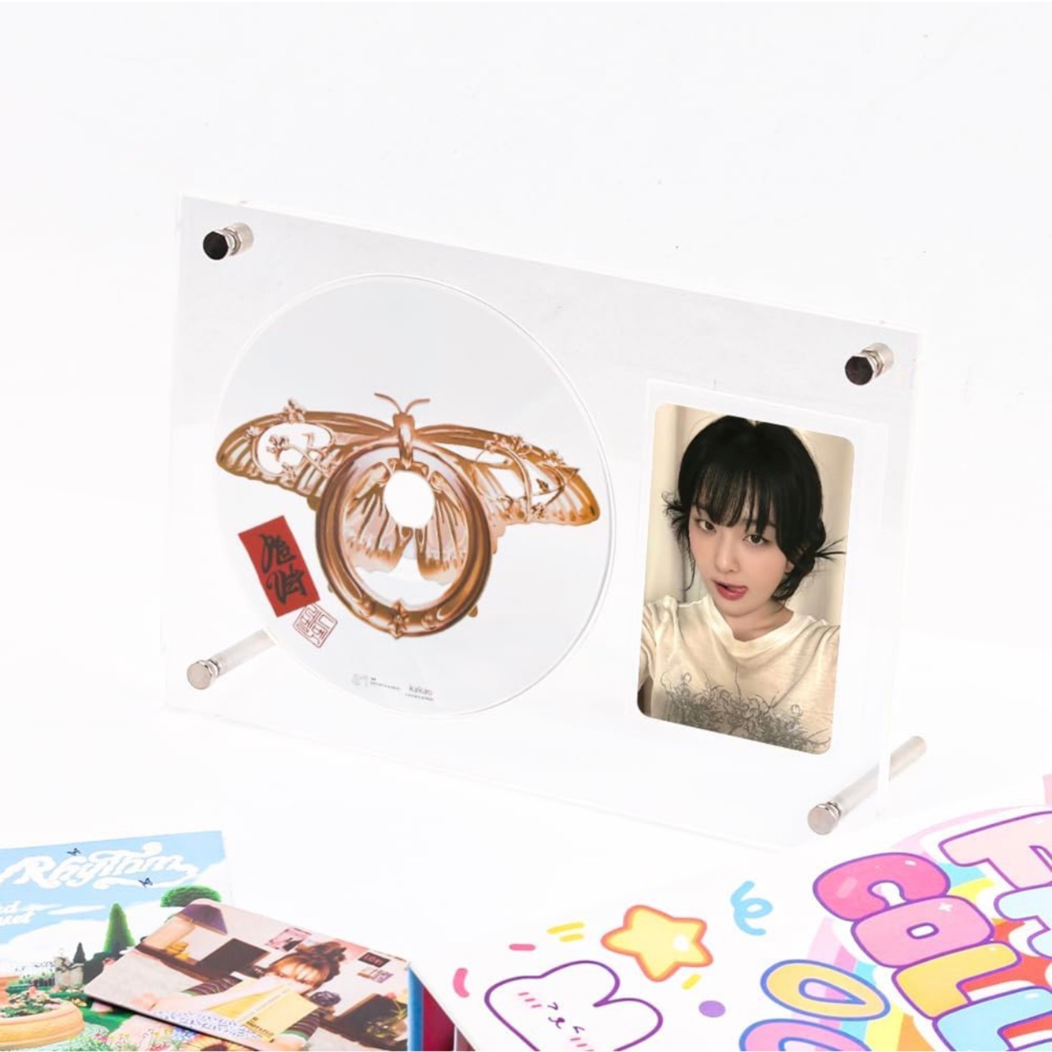 CD and Photocard Acrylic Display Stand