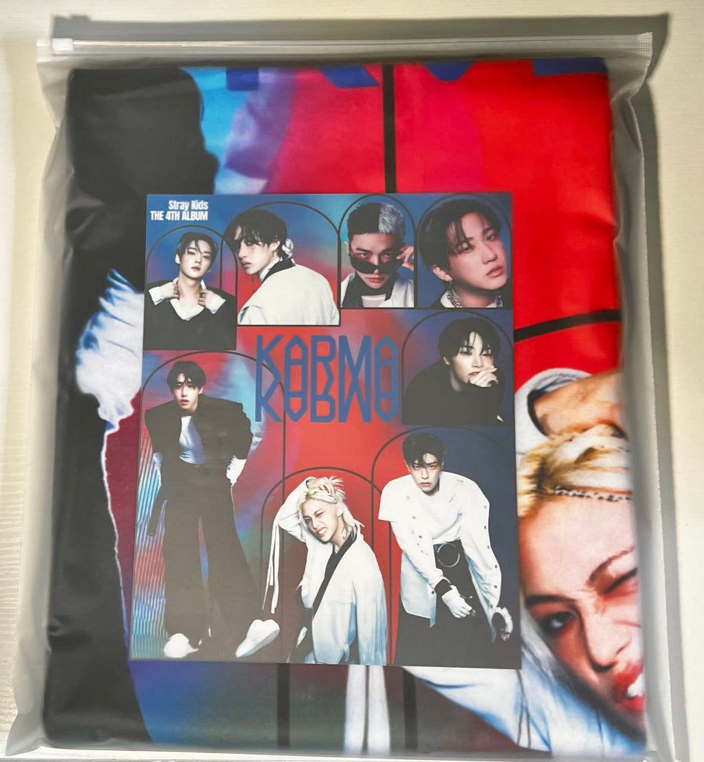 KARMA Stray Kids 50”x60” Fleece Throw Blanket